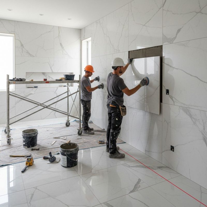 Marble Tile Repair detail