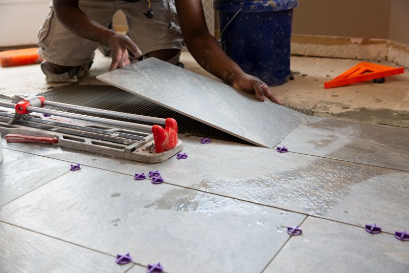 Residential Tile Floor Installation